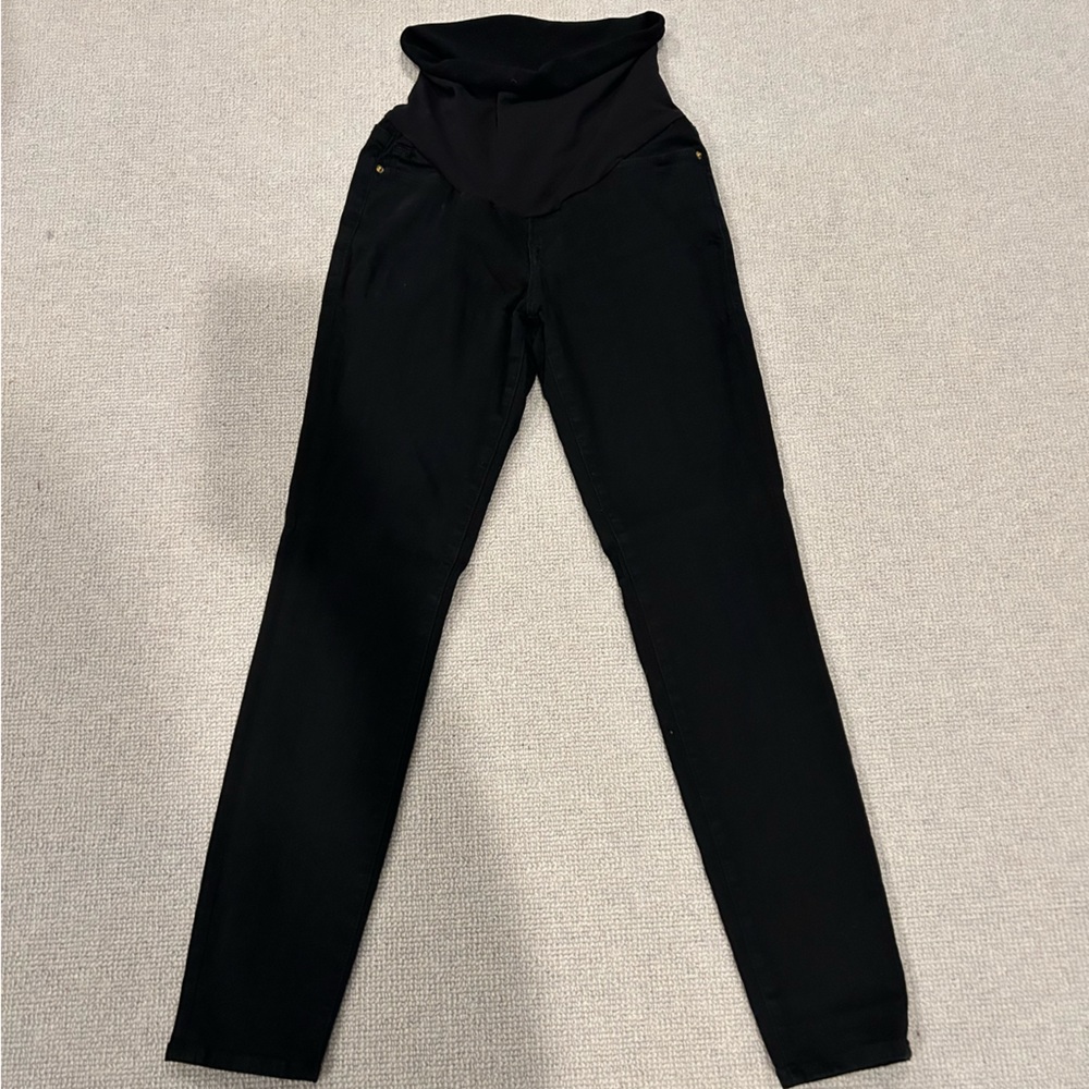 FRAME black maternity jeans